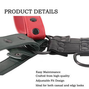 Arnés de Cuero Sexy para Hombre, Nuevo, Hecho en Fábrica, Diseño Personalizado, Precio Económico, Hecho en Pakistán - Product Image 6