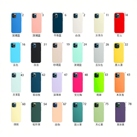 Coque souple antichoc en silicone liquide Asimilador Original Yt pour 17 Pure Color, plusieurs couleurs disponibles