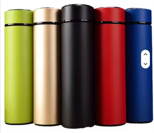 Thermos à double paroi en acier inoxydable personnalisable, isolé sous vide, anti-fuite, sans BPA, écologique, cadeau d'affaires, tasse de bureau, voyage - Product Image 1