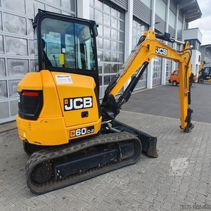 Excavadora de ruedas JCBE60, caja de cambios de máquina resistente de calidad superior, alta eficiencia, 2 años de garantía para sitios de construcción rápidos - Product Image 1