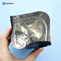 Sachet refermable à fermeture éclair, anti-odeur, de qualité alimentaire, personnalisé par le fabricant, pour l'emballage de poudre
