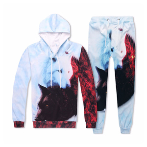 Chándal Deportivo de Forro Polar Técnico de Algodón con Capucha y Cremallera Completa para Hombre, Tallas Grandes, Ligero, Transpirable, Estampado y Personalizado, para Invierno - Product Image 1