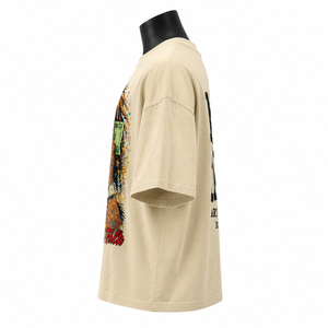 Camiseta Extra Grande Personalizada con Estampado OEM para Hombre, Algodón Grueso Premium, Moda Urbana - Product Image 4