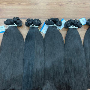 Ventes de Noël 2025, lots de cheveux vierges, double trame, cuticules alignées, extensions de cheveux humains vietnamiens, cheveux vierges lisses, grand stock - Product Image 3