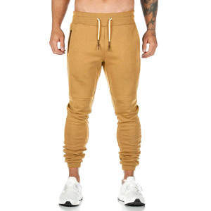 Pantalon de jogging en molleton de coton chaud de style décontracté Slim Fit avec poche Les vêtements d'extérieur les plus vendus pour hommes sont des joggeurs - Product Image 1