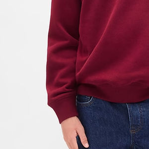 Boys Casual Streetwear Sweatshirt With Crew Neck High Quality Design For Bulk Orders / Solid Color With Full Sleeves Cheap Rate - Product Image 3