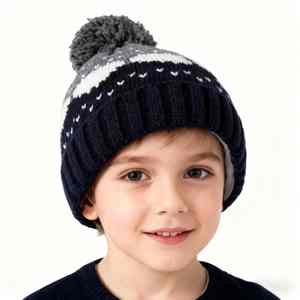 Custom Cartoon Beanie Winter Ear Protection Windproof Warm Breathable <b>cap</b> beanie - Product Image 2