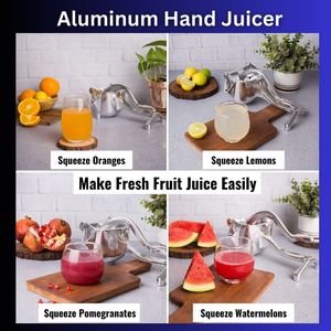 ที่คั้นน้ำส้มแบบมือถือเครื่องคั้นน้ำผลไม้ผลไม้อุปกรณ์ในครัวทำจากอลูมิเนียมอัลลอยคุณภาพสูง - Product Image 2