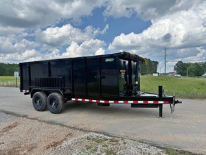 High Capacity Four <b>Wheel</b> 7x14 Dump <b>Trailer</b> Farm Dump <b>Trailer</b> <b>For</b> Sale - Product Image 4