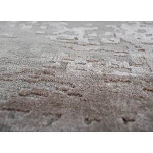 Alfombra Uvenuti de Lana y Seda de Bambú Tejida a Mano, Color Marfil, LRB-5003, Rectangular, Abstracta, para Dormitorio, Hecha a Mano con Técnicas de Viscosa - Product Image 3