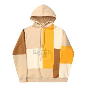 เสื้อมีฮู้ดผ้าฟลีซสำหรับผู้ชาย, เสื้อมีฮู้ดผ้าคอตตอนฤดูหนาว100% 2ชิ้นแห้งเร็ว - Product Image 4