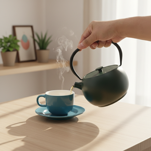 Tetera de Hierro Fundido de Estilo Minimalista de Primera Calidad 3009443-0.8, 800 ml, Interior Esmaltado, Auténtico Juego de Regalo Cultural Japonés, Malla de Acero Inoxidable - Product Image 6