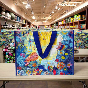 Bolsa de Compras de Polipropileno Tejido con Tamaño y Asa Personalizables (Cinta de Polipropileno/Tejido No Tejido) para Supermercados y Tiendas - Product Image 1