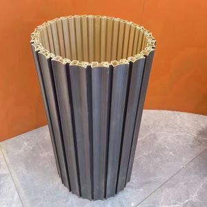 Pannelli pieghevoli a parete flessibili flottati decorativi in PVC ad alta densità pannelli per stampaggio da 20mm di spessore <span class=keywords><strong>Design</strong></span> moderno - Product Image 3