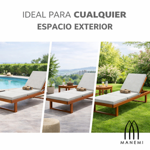 Sdraio prendisole resistente 190x60 cm con copertura rimovibile con cerniera e cinghie, imbottitura in schiuma, materiale in poliestere - Product Image 6