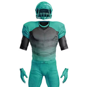 Uniforme de football américain de sublimation en gros à bas prix de haute qualité en 100% polyester uniforme de football le plus vendu - Product Image 3
