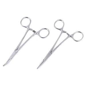 Forceps à artères courbés en acier inoxydable de haute qualité |   Instrument hémostatique chirurgical à usage médical - Product Image 2