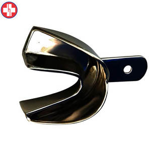 Abaissez le solide dentaire de plateau avec la conception durable de l'acier inoxydable 55mm x 47mm de taille de la jante XXS - Product Image 2