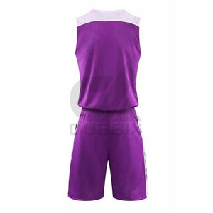 Ensembles de maillots de basket-ball pour hommes adultes fabriqués au Pakistan, 100% polyester, imprimés par transfert thermique, antibactériens, séchage rapide - Product Image 2