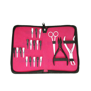 Latest Quality Manufacturing <b>Hair</b> Extension <b>Tools</b> Kit With Customized <b>Accessories</b> With Pliers With Other <b>Tools</b> - Product Image 3