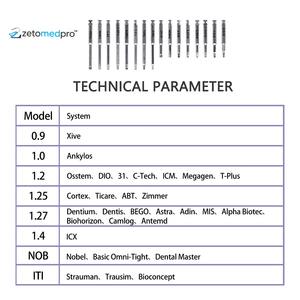 Kit de Implantes Dentales Universales de 16 Piezas, Destornilladores, Llave Dinamométrica con Kit de Instrumentos de Odontología - Product Image 3