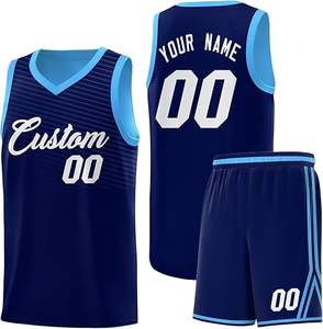 Uniforme de basket-ball à forte demande 2025 personnalisé OEM Sublimation Team Jersey & Shorts Pro Sportswear Fournisseur en gros en vrac - Product Image 1