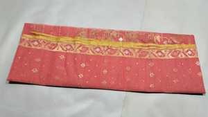 Exclusive Deshi Dhakai Jamdani Orange Sharee Export Quality for Women JAMDANI FABRIC Blue <b>RED</b> GREEN Golden From Bangladesh - Product Image 2