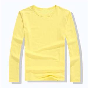 2024 superventas camisetas de algodón con logotipo personalizado de alta calidad para hombres, manga larga transpirable y precio al por mayor - Product Image 4