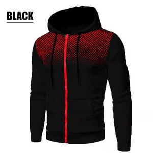 Sudadera con capucha informal de otoño e invierno para hombres All Elite Wrestling Sudadera con cremallera con bolsillo estampado suéter Sportwear - Product Image 2