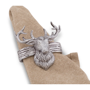 100% Rond de serviette en métal durable et écologique conçu avec une touche vintage pour les cérémonies traditionnelles, les beaux événements et l'utilisation festive - Product Image 1