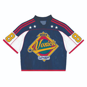 Maillots de football américain pour hommes, qualité supérieure, personnalisés, 100 % polyester, maille respirante, séchage rapide, évacuation de l'humidité, 2026 - Product Image 5