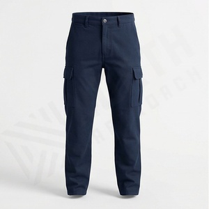 Pantalon cargo multi-poches en coton ripstop pour homme, pantalon de travail décontracté, pantalon de randonnée tactique pour homme, durable, de qualité supérieure - Product Image 1