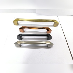 Poignées de meubles en alliage de zinc doré et argenté durables, quincaillerie de cuisine, boutons de porte, commode de chambre à coucher, villa extérieure - Product Image 6