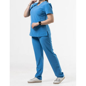 Uniforme médico para mujer y para hombre, uniforme médico, Top y pantalones - Product Image 3