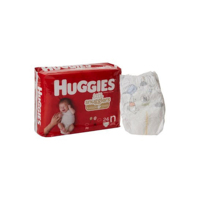 Huggie Größe 7 Snug & Dry Baby Windeln Einweg bedruckt Anti-Leak Atmungsaktiv für XXL (41 Lbs) 92 Count Großhandel