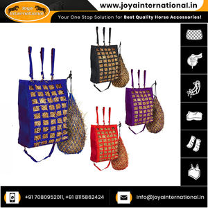 <b>Slow</b> Feed Hay Bag <b>for</b> <b>Horses</b> Adjustable Travel <b>Feeder</b> <b>for</b> Trailer and Stall Feeding Sack with Strap Support - Product Image 6