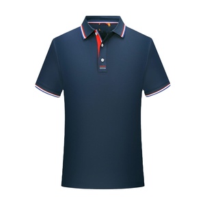 Polo de manga corta para hombre, camiseta informal de punto, 100% algodón, bajo precio, venta al por mayor, diseño personalizado, OEM - Product Image 6