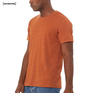 Camiseta de Algodón de Cuello Redondo Personalizada al por Mayor de Alta Calidad, Manga Corta, Impresión por Transferencia para Hombre - Product Image 5