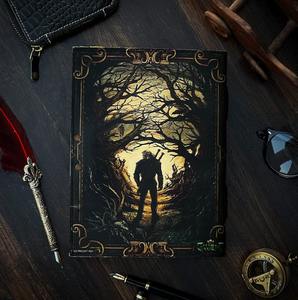 Journal vintage en cuir de sorcière fait à la main - Product Image 3