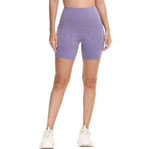 กางเกงโยคะเอวสูง NEXX SPORTS รุ่นขายดี ผ้าสแปนเด็กซ์/โพลีเอสเตอร์ ระบายอากาศได้ดี คุณภาพสูง แต่งระบาย ขอบเอวต่ำ ขั้นต่ำสั่งซื้อ 10 ชิ้น - Product Image 2