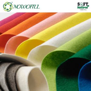 Feutres de couleur non tissés en polyester 100% légers et caractéristiques antistatiques respirables - Product Image 2