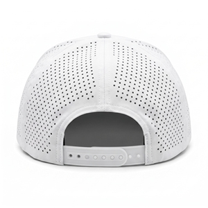 Gorra Snapback Personalizada OEM ODM con Logotipo, Perforada, Transpirable, de 5 Paneles, Color Sólido, con Cuerda, para Deportes al Aire Libre - Product Image 3