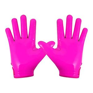 Guantes de Fútbol Americano Personalizados de Silicona de Dos Tonos de Alta Calidad con Material Antideslizante para Entrenamiento y Diferentes Colores y Tallas Grandes - Product Image 1