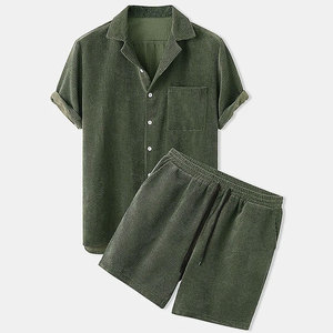 Conjunto de Ropa de Verano Personalizado de 2 Piezas para Hombre, Conjunto de Pantalones Cortos, Conjuntos de Ropa de Dos Piezas para Hombre en Calidad Premium 2026 - Product Image 1