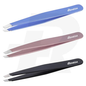 La pince à épiler réutilisable en acier inoxydable de qualité supérieure REMEDA saisit tous les cheveux disponibles en différentes couleurs - Product Image 1