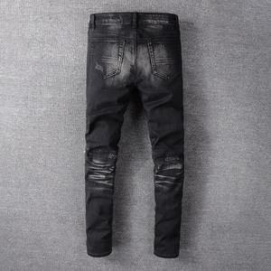 กางเกงยีนส์ Moto สำหรับผู้ชายกางเกงป้องกันรถจักรยานยนต์พร้อมกางเกงเบาะปรับได้ - Product Image 2