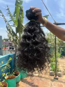 Extensions de cheveux humains bouclés indiens de qualité supérieure de 22 pouces 100% paquets de cheveux bouclés indiens vierges non transformés de South Temple Hair - Product Image 5