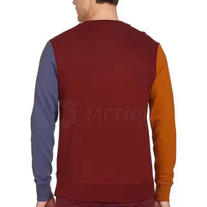 Tela suave al por mayor ligero básico hombres sudadera mejor calidad hombres sudadera último diseño hombres sudadera - Product Image 2