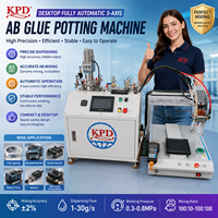 Machine de collage automatique à double liquide AB à 3 axes pour modules d'éclairage LED, appareils électroniques et alimentations