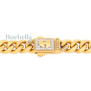 Luxury Iced Out 36 Chambers <b>Dog</b> Pendant Necklace Cuban Link Hip Hop <b>Chain</b> for Men Rapper Style Diamond Jewelry - Product Image 4